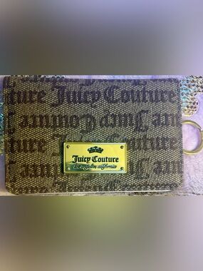 Juicy Couture Gold-Tone Monogram Interior Detail
